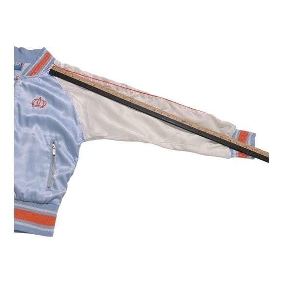Old Skool Warm Up L White, blue and Orange Very Good Condition - Picture 8 of 10